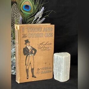 Antique book I  thou, and the other one 
A love story